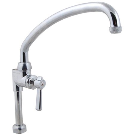 Chicago Faucet Faucet, Add On , 9.5"Spt, Chicago 613-AABCP